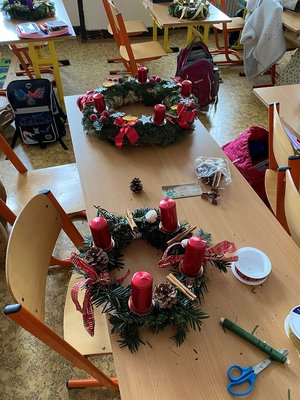 29.11.2023 - Adventní věnce (II.A) - Album - fotografie 4